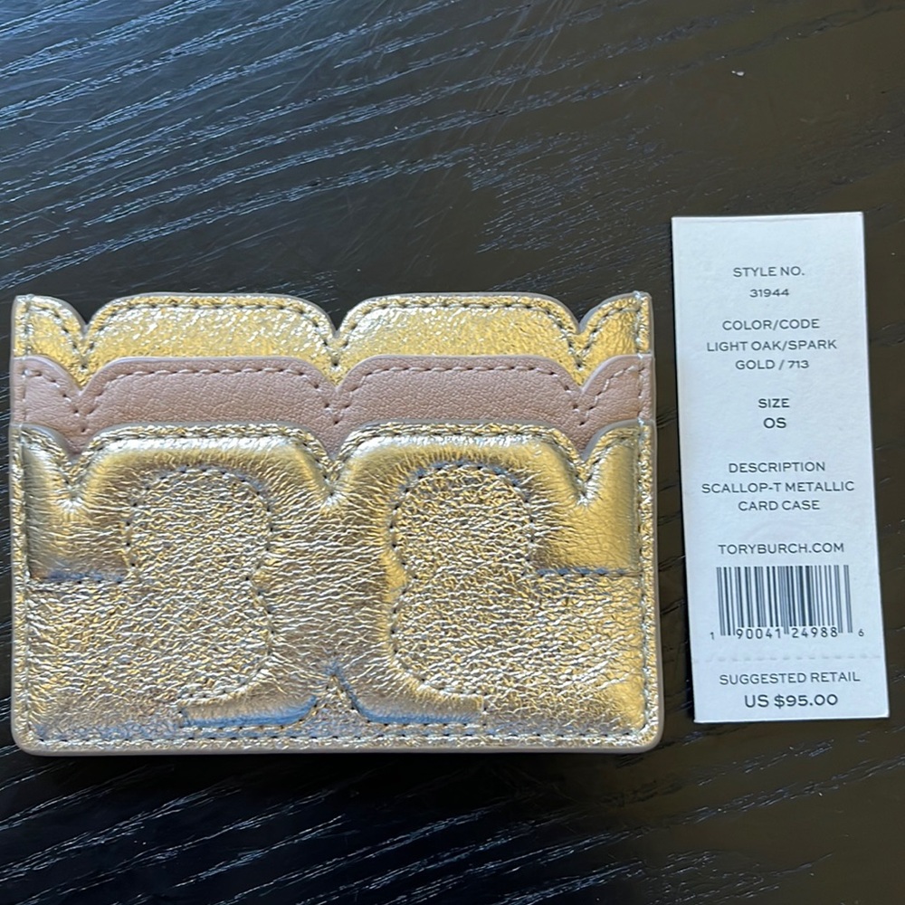 Scallop-T Metallic Card Case